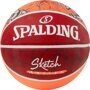 Мяч баскетбольный SPALDING Sketch Drible р.7